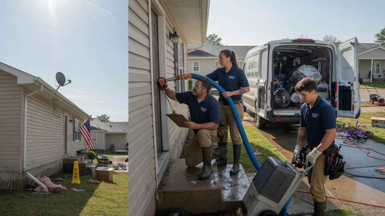 Ceiling Water Damage Restoration in Mittie, LA near me